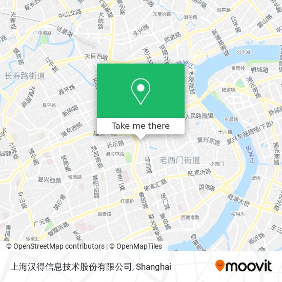 上海汉得信息技术股份有限公司 map