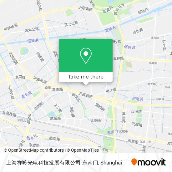 上海祥羚光电科技发展有限公司-东南门 map