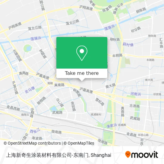 上海新奇生涂装材料有限公司-东南门 map