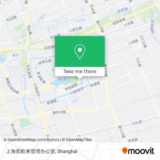上海奕欧来管理办公室 map