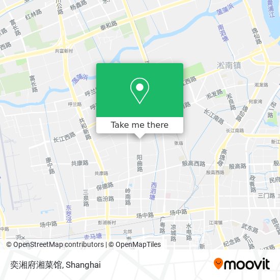 奕湘府湘菜馆 map