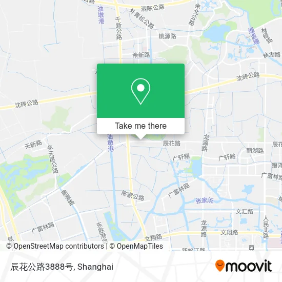 辰花公路3888号 map