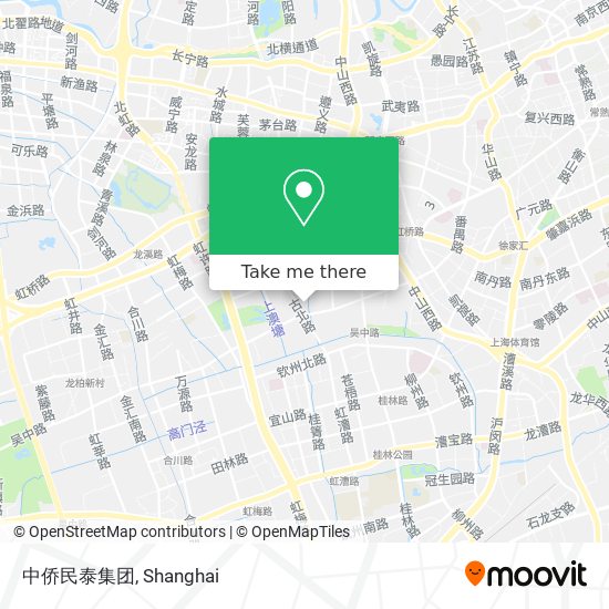 中侨民泰集团 map