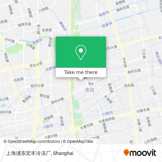 上海浦东宏丰冷冻厂 map