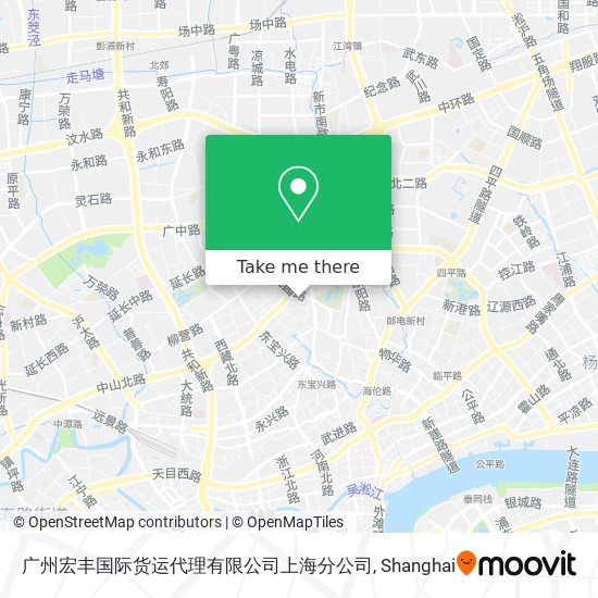 广州宏丰国际货运代理有限公司上海分公司 map