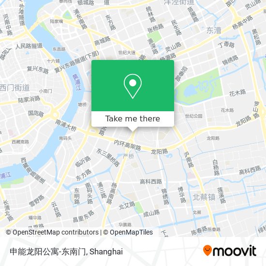 申能龙阳公寓-东南门 map