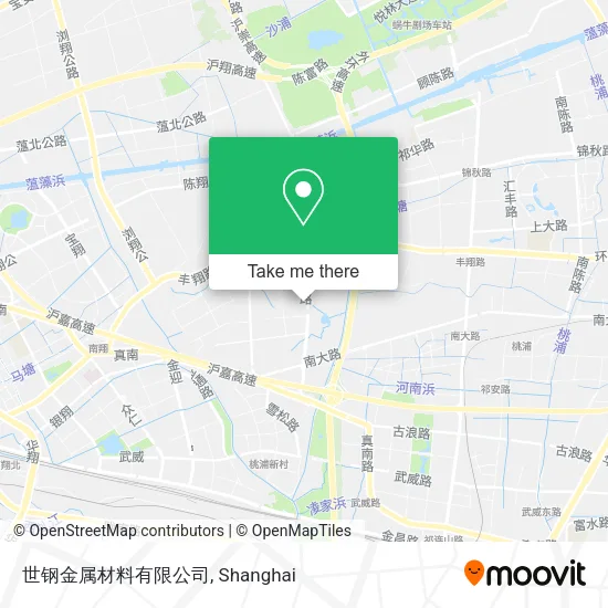世钢金属材料有限公司 map