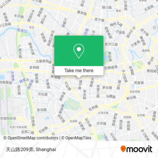 天山路209弄 map