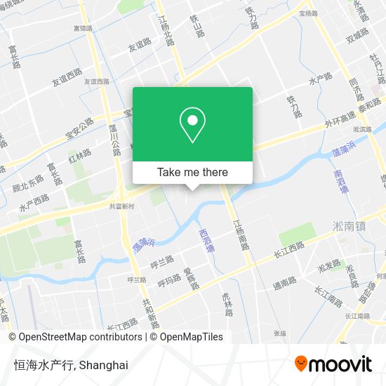 恒海水产行 map