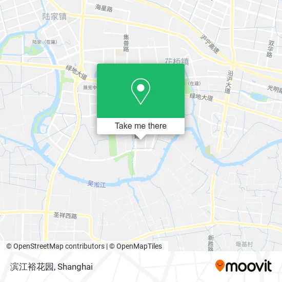 滨江裕花园 map