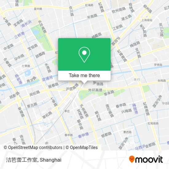 洁芭蕾工作室 map