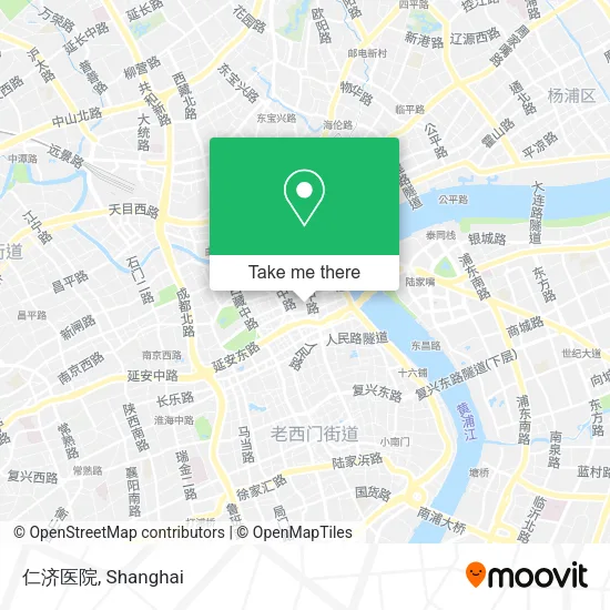 仁济医院 map
