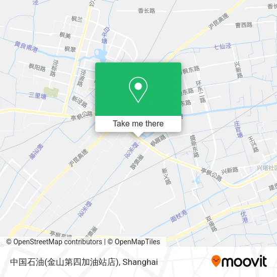 中国石油(金山第四加油站店) map
