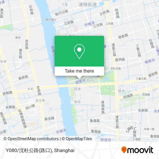 Y080/沈杜公路(路口) map