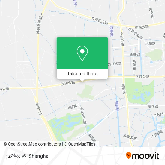 沈砖公路 map