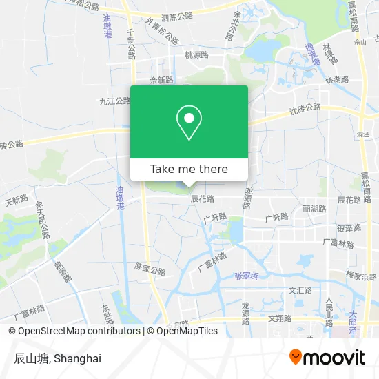 辰山塘 map