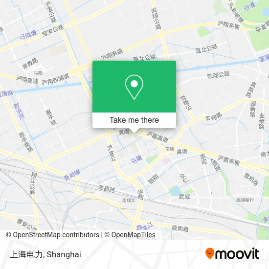 上海电力 map