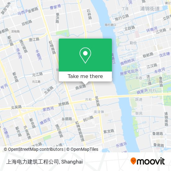 上海电力建筑工程公司 map