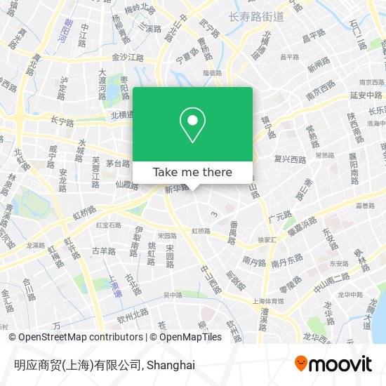 明应商贸(上海)有限公司 map
