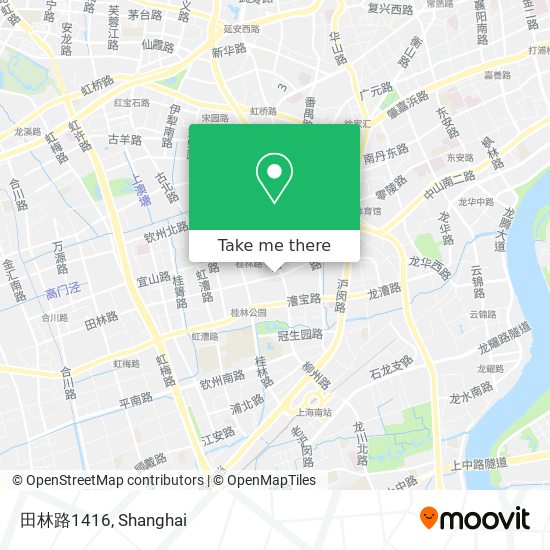 田林路1416 map
