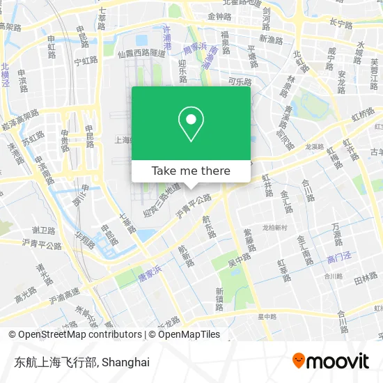 东航上海飞行部 map