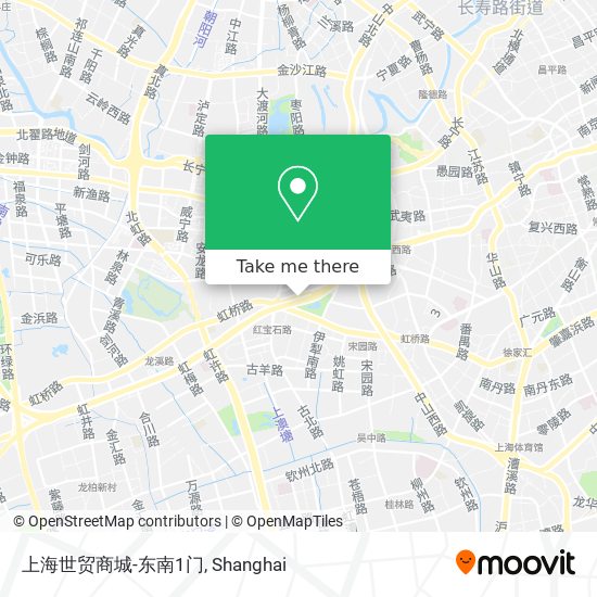 上海世贸商城-东南1门 map