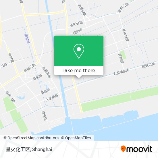 星火化工区 map