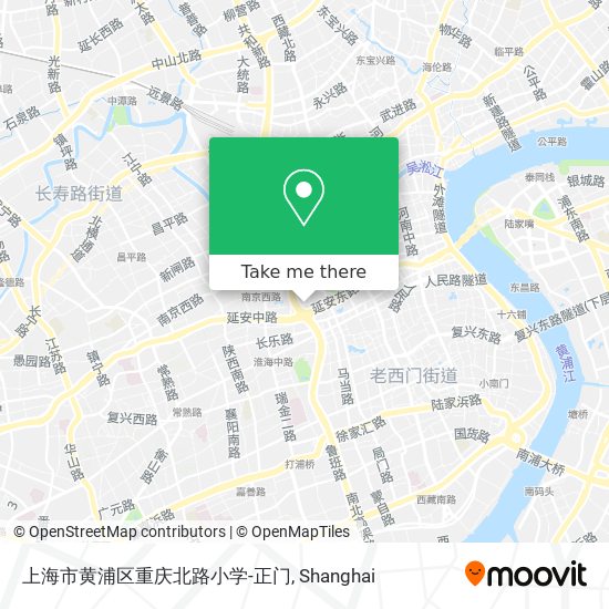 上海市黄浦区重庆北路小学-正门 map