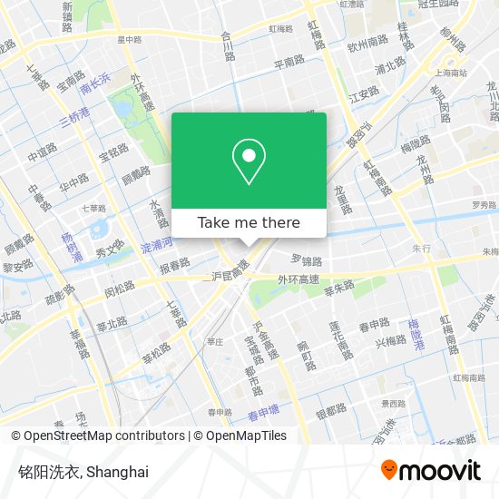 铭阳洗衣 map