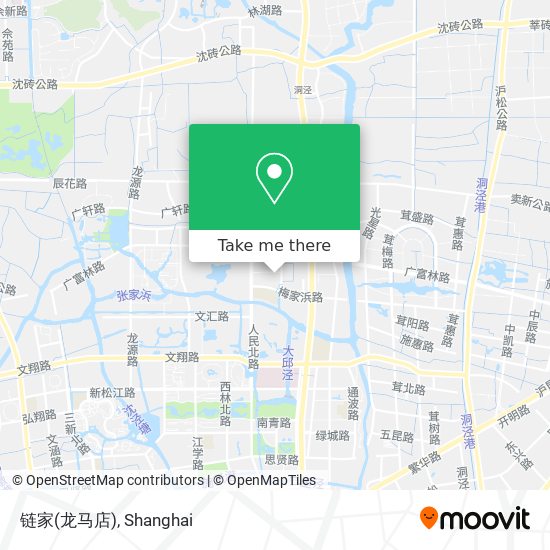 链家(龙马店) map