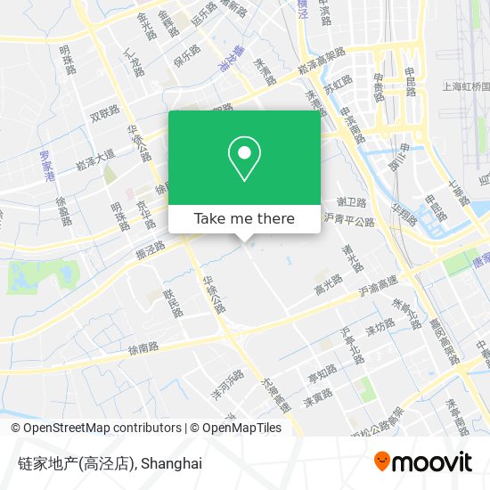 链家地产(高泾店) map