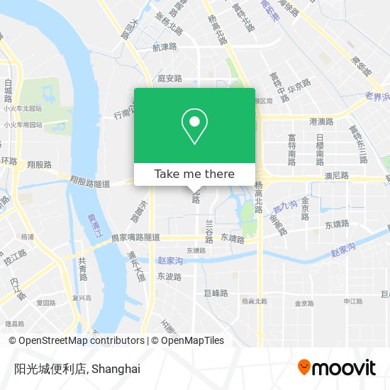 阳光城便利店 map