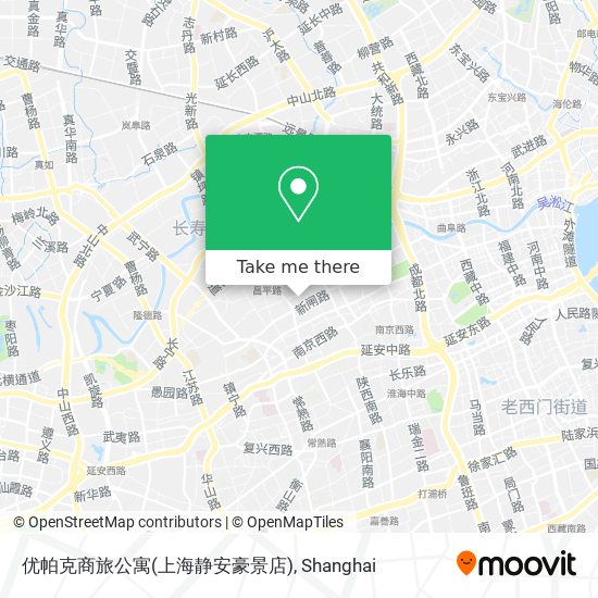 优帕克商旅公寓(上海静安豪景店) map