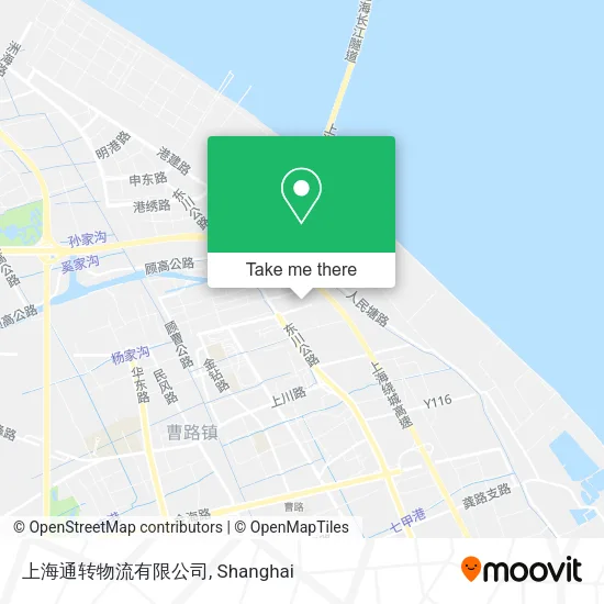 上海通转物流有限公司 map
