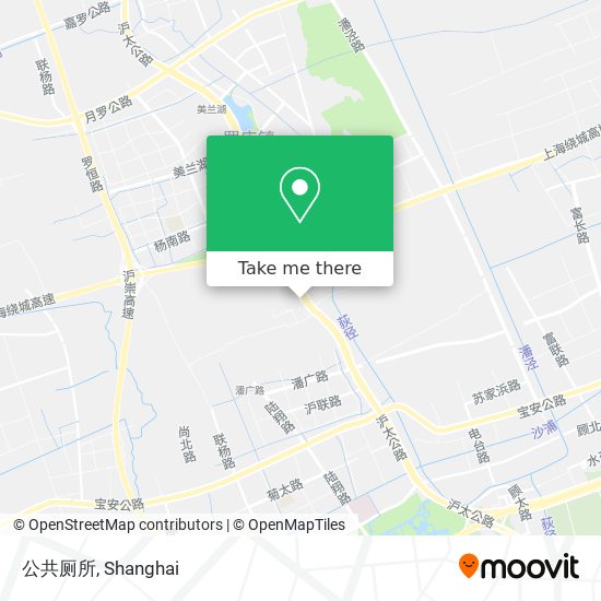 公共厕所 map