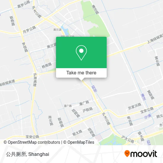 公共厕所 map