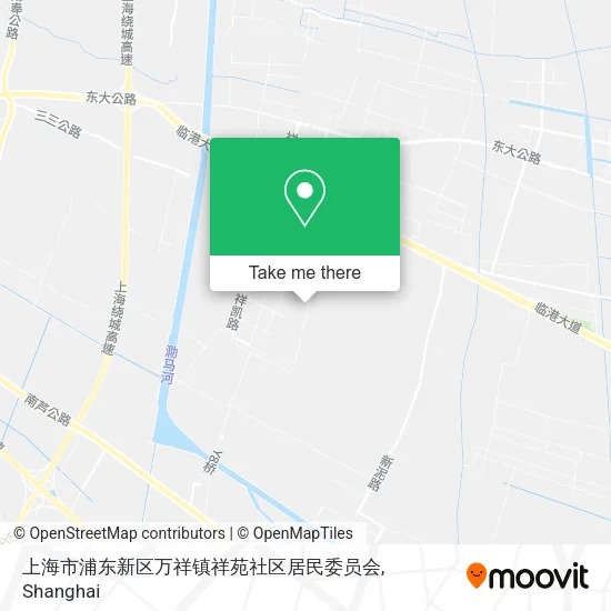 上海市浦东新区万祥镇祥苑社区居民委员会 map