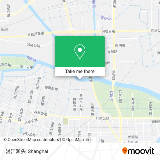 浦江源头 map