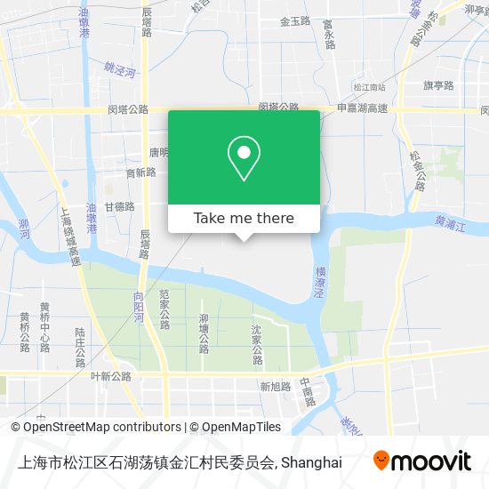 上海市松江区石湖荡镇金汇村民委员会 map