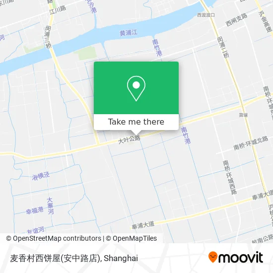 麦香村西饼屋(安中路店) map
