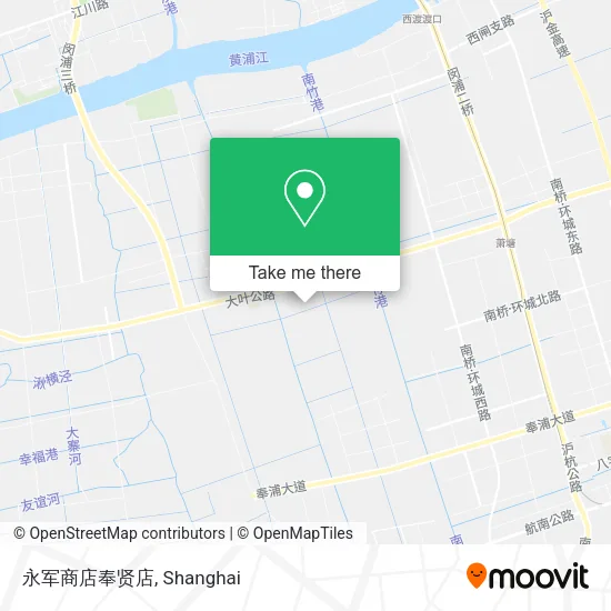 永军商店奉贤店 map