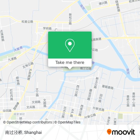 南过泾桥 map
