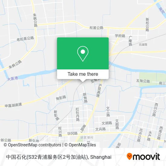 中国石化(S32青浦服务区2号加油站) map
