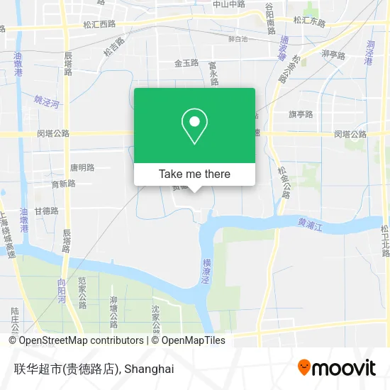 联华超市(贵德路店) map
