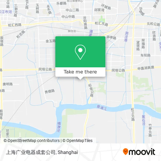 上海广业电器成套公司 map