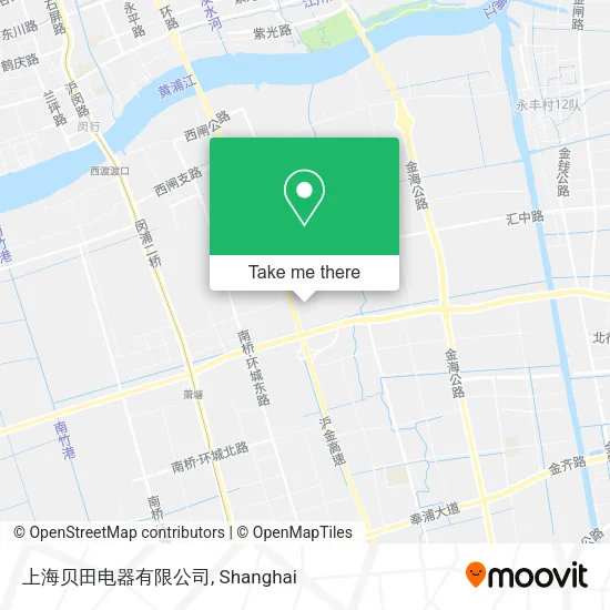 上海贝田电器有限公司 map