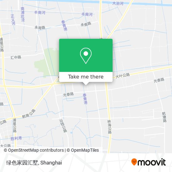 绿色家园汇墅 map