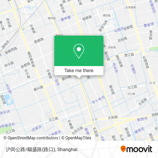 沪闵公路/颛盛路(路口) map