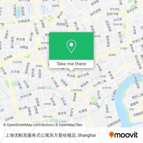 上海优帕克服务式公寓东方曼哈顿店 map