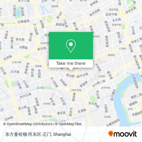 东方曼哈顿·尚东区-正门 map
